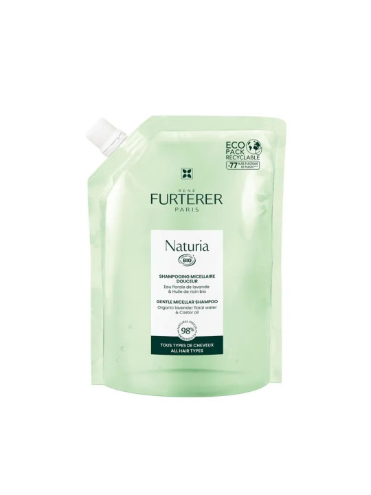 René Furterer Naturia Shampooing Micellaire Doux Éco-Recharge 400ml