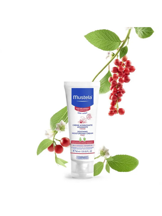 Mustela Bébé Crème Hydratante Visage 40ml