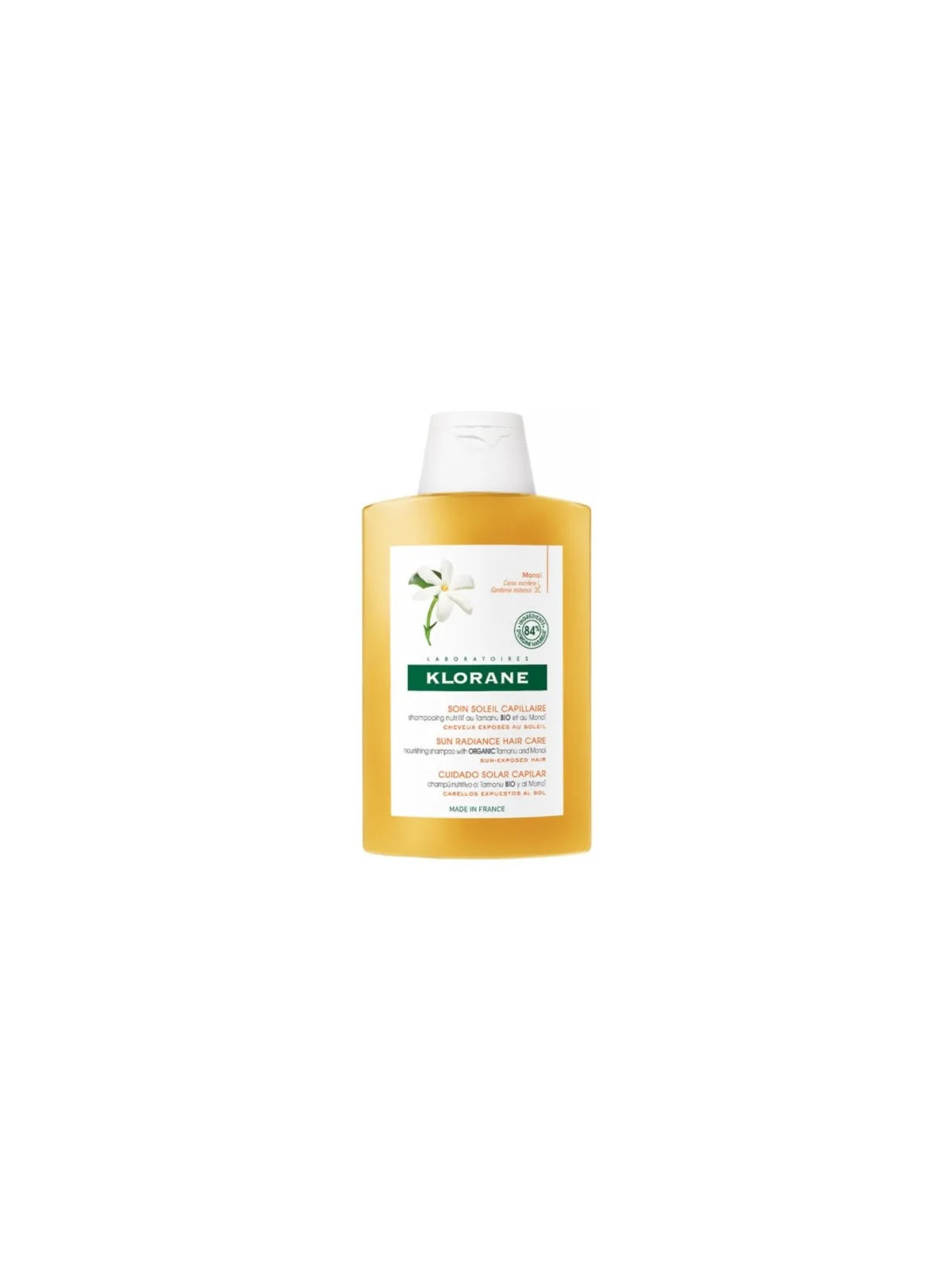Klorane Shampooing Nourrissant au Monoï et Tamanu Bio 200ml