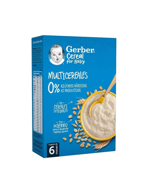 Gerber Multicéréales 0% Sucres Ajoutés 270g