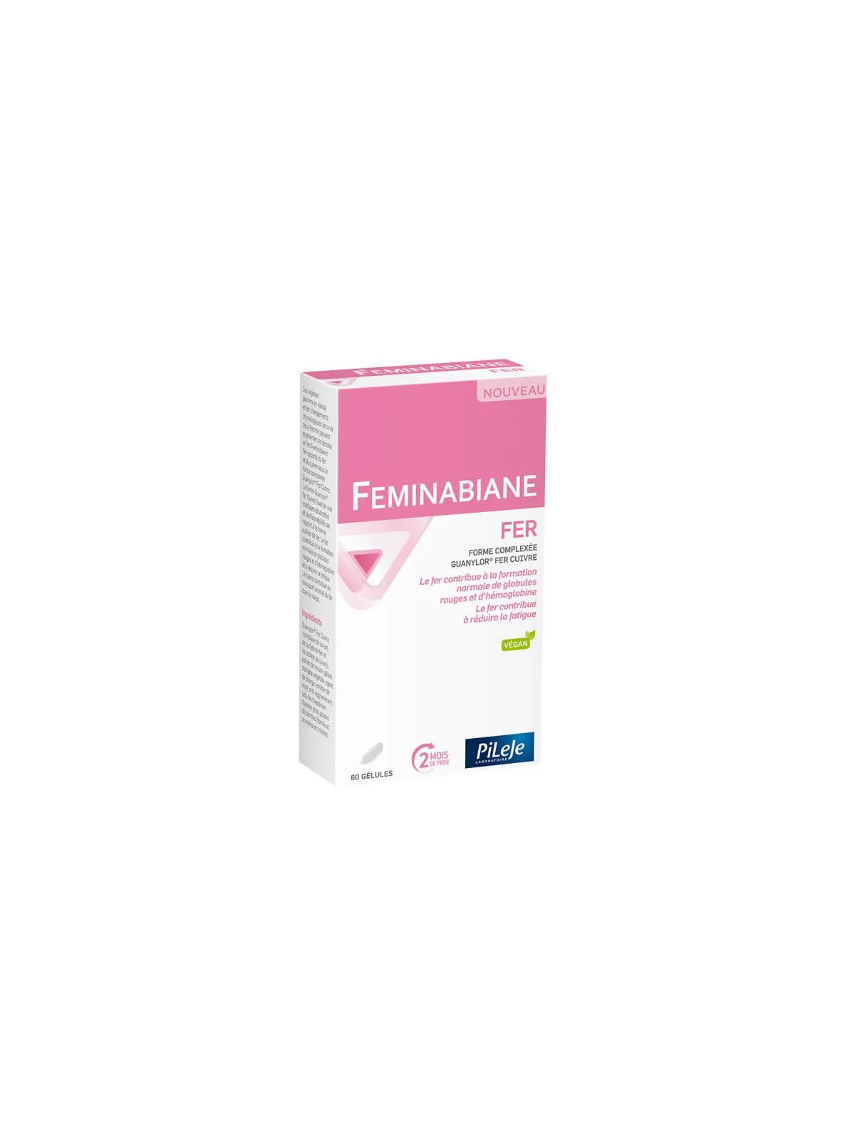 Pileje Feminabiane Fer 60 Capsules