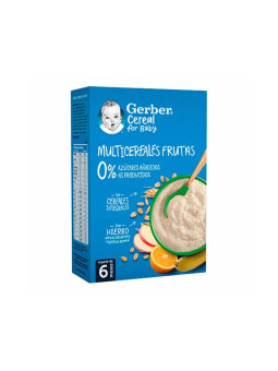 Gerber Multicéréales Fruits 0% Sucres Ajoutés 270g