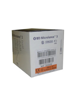 BD Microlance Aiguilles 0,5mm x 16mm 100 Unités