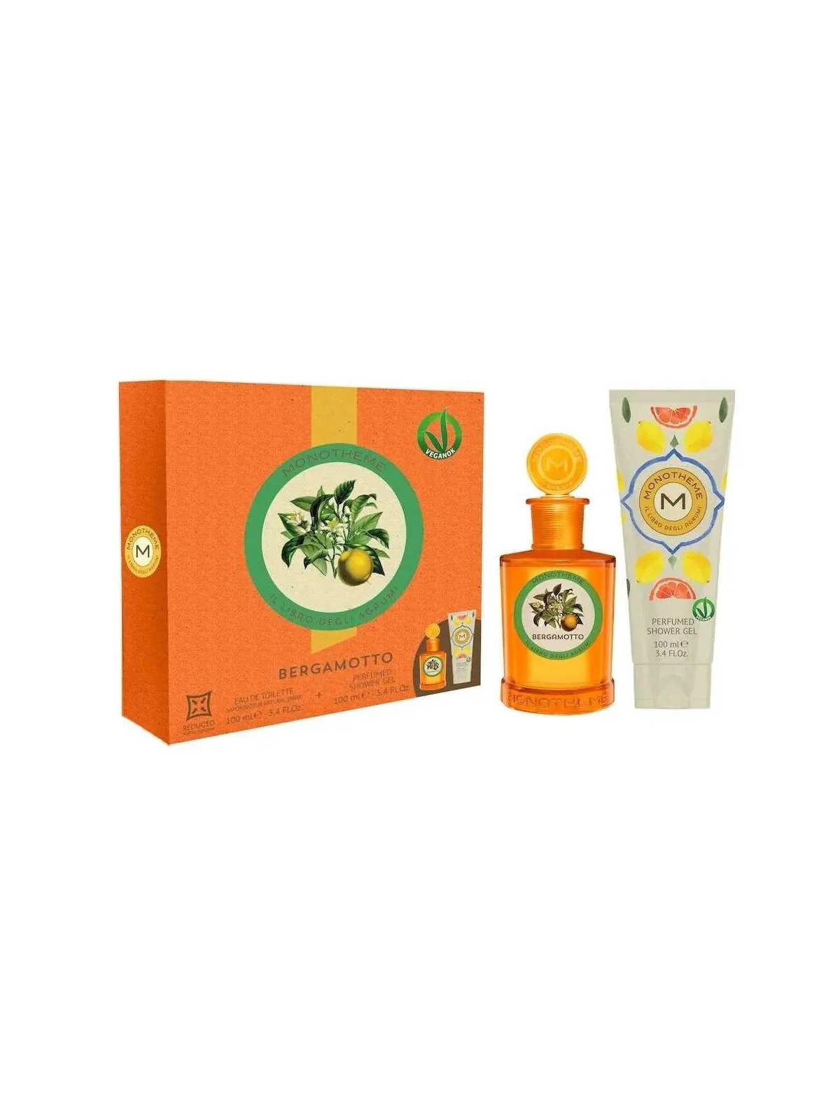 Monotheme Bergamotto Eau de Toilette 100ml Coffret