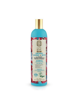 Natura Siberica Schizandra Ginseng et Biotine Shampooing Professionnel 400ml