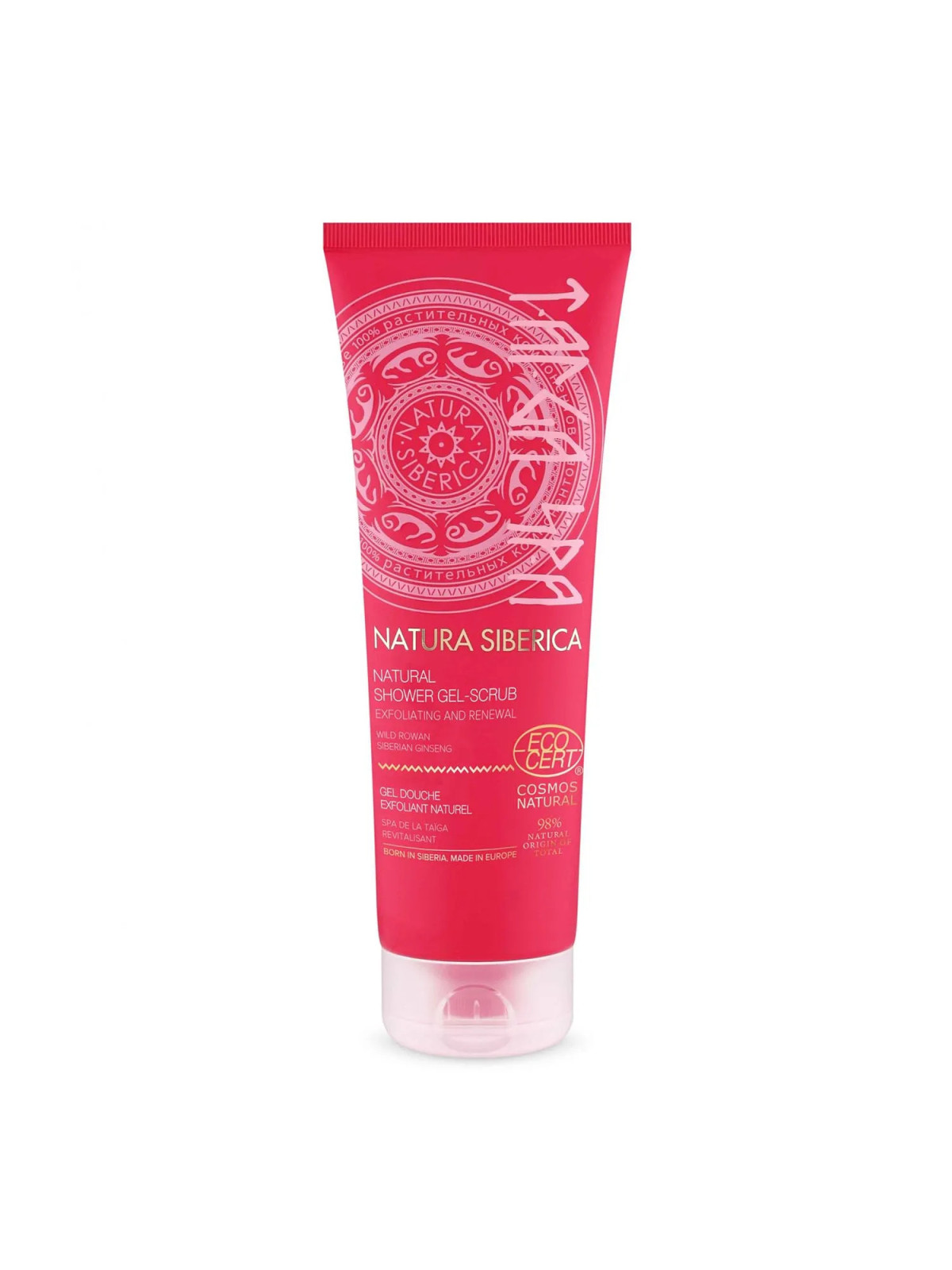 Natura Siberica Gel Exfoliant Naturel Ginseng Sibérien 200ml