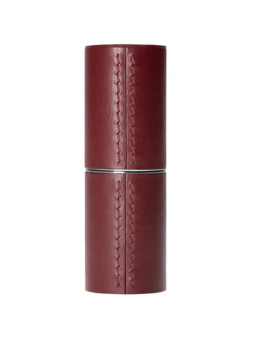 La Bouche Rouge Étui Rouge à Lèvres Cuir Chocolat