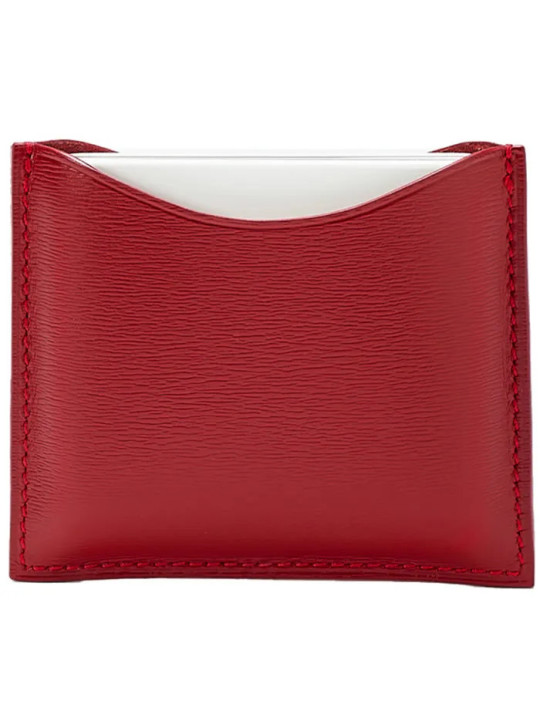 La Bouche Rouge Boîtier Compact Cuir Rouge