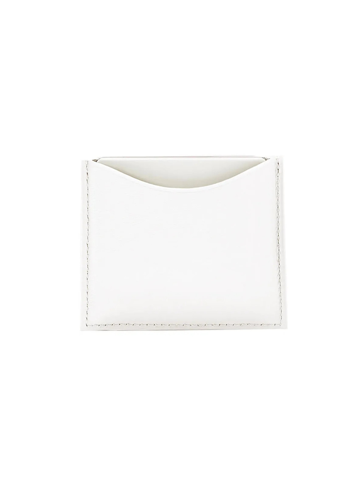 La Bouche Rouge Boîtier Compact Cuir Blanc