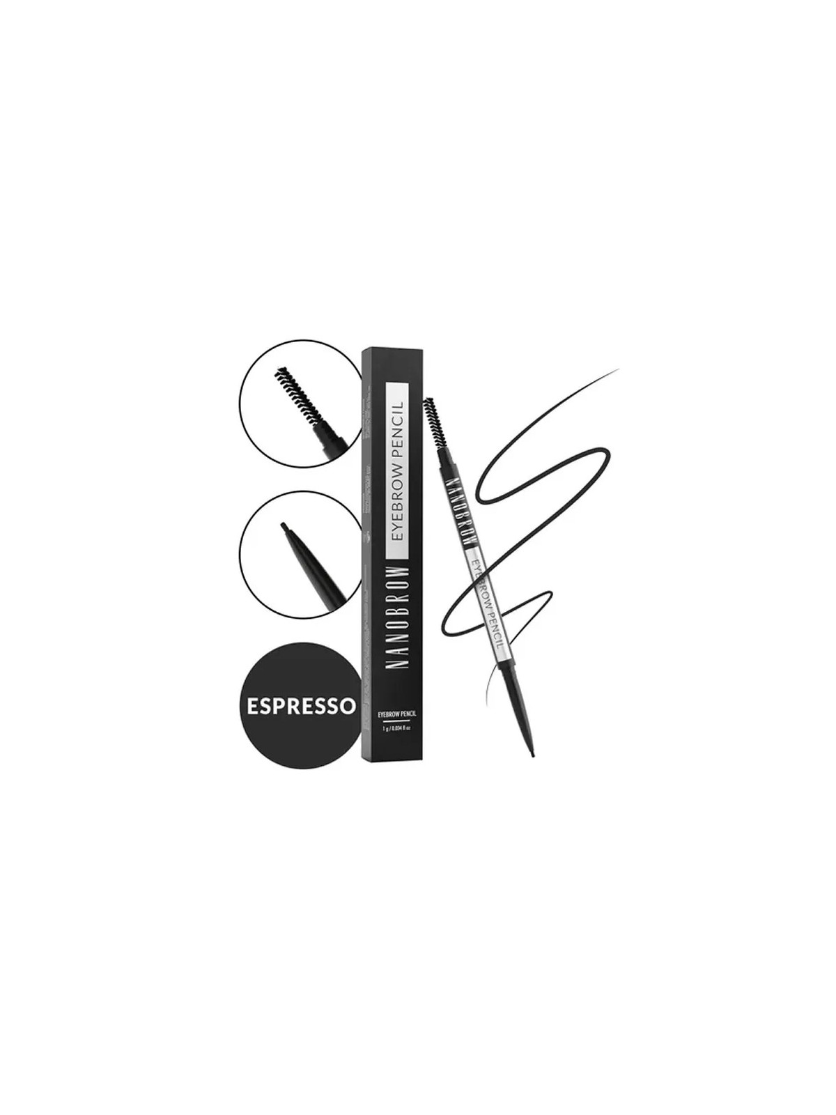 Nanobrow Crayon Sourcils Espresso 1g