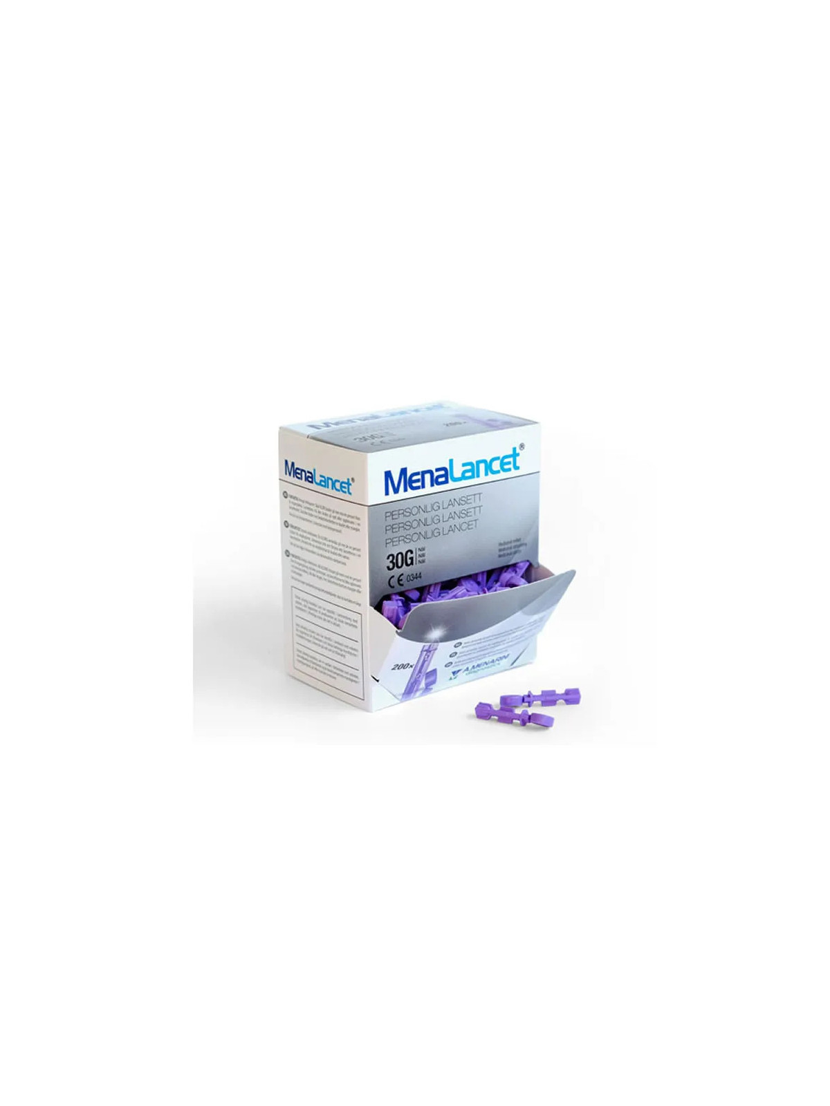 Menalancet 30G 200 Lancettes