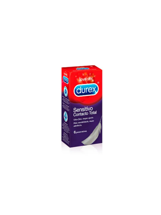Durex Total Contact Préservatifs 6 Unités