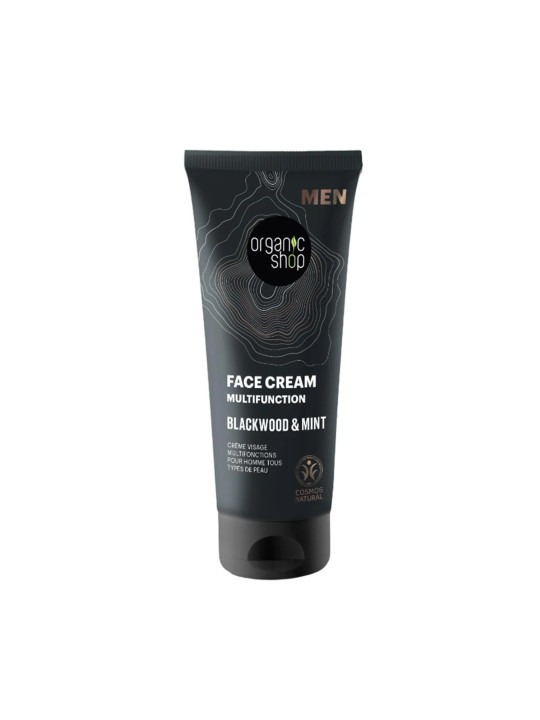 Organic Shop Men Blackwood Crème Faciale Multi-Fonction 75ml