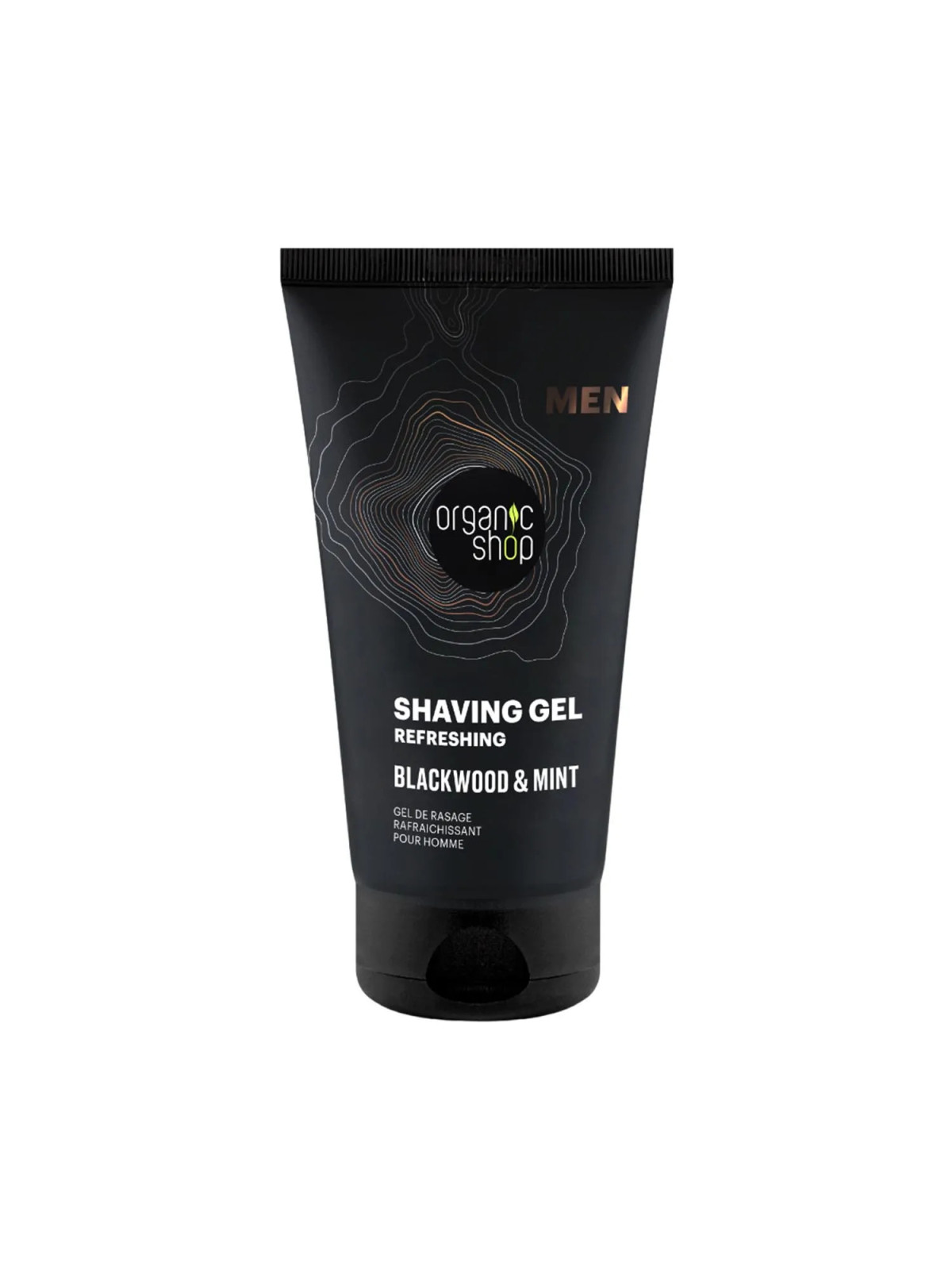 Organic Shop Men Blackwood Gel de Rasage Rafraîchissant 150ml