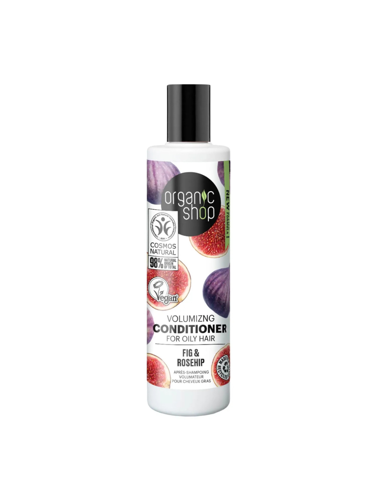 Organic Shop Fig Volumizing Après-Shampooing Cheveux Gras 280ml