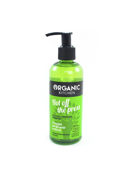 Organic Shop Organic Kitchen Hot Off The Press Shampooing Purifiant Naturel 200ml