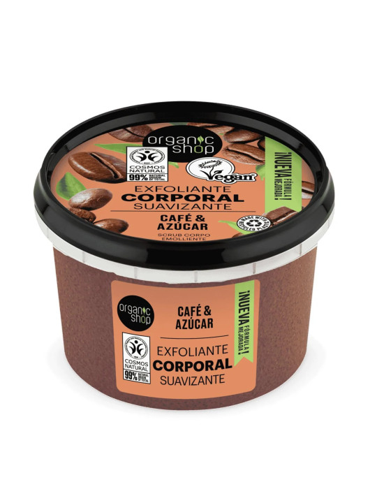 Organic Shop Café Exfoliant Corporel Brazilian Coffee