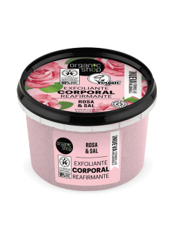 Organic Shop Gommage Corporel Perle Rose 250ml