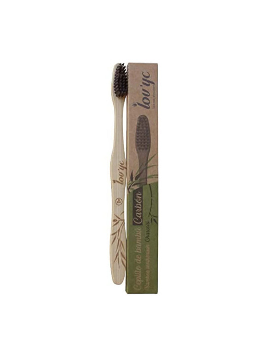 Lovyc Kids Brosse à Dents Bambou Verte 1 Unité
