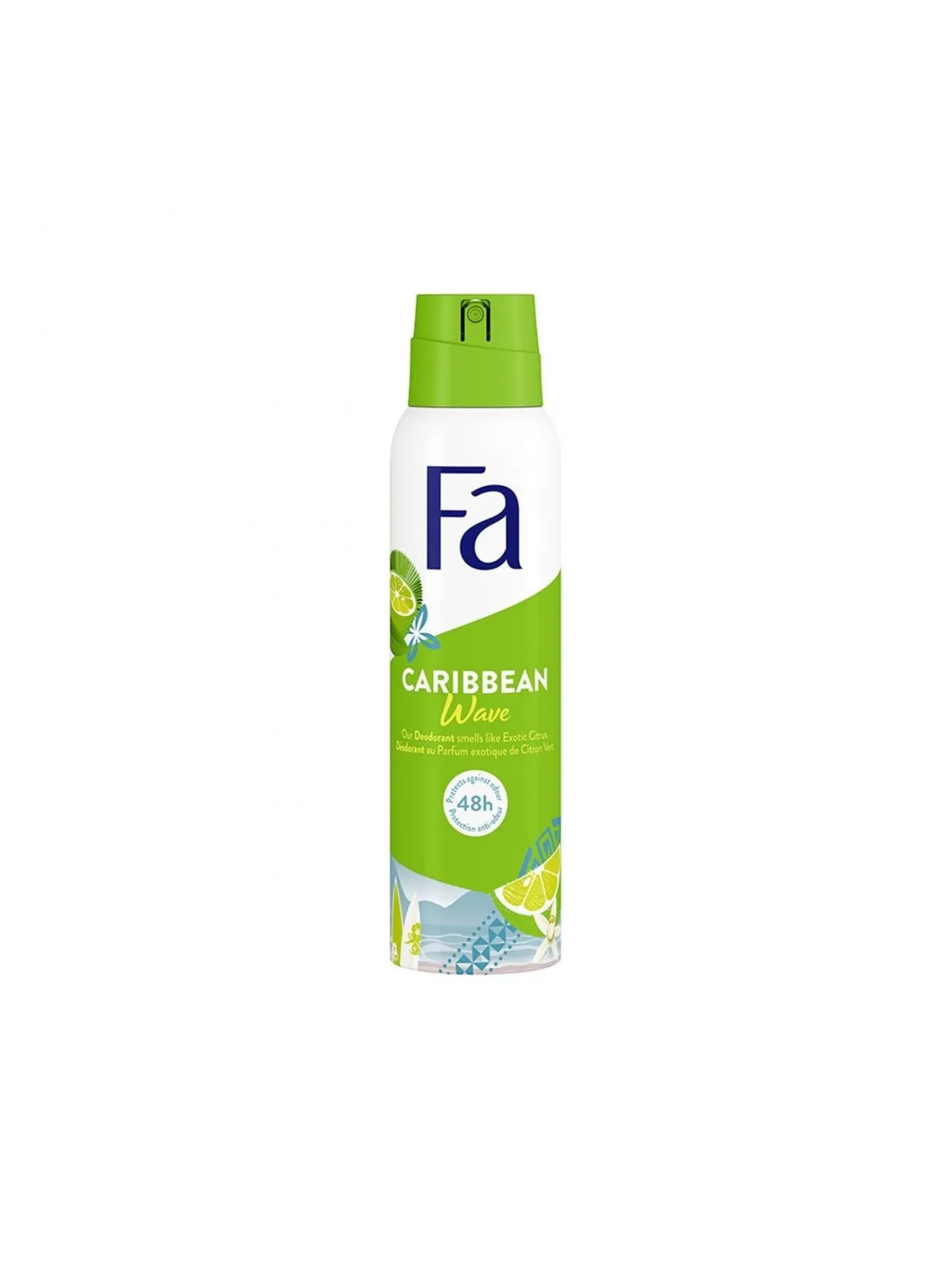 Fa Déodorant Spray Citrons des Caraïbes 150ml