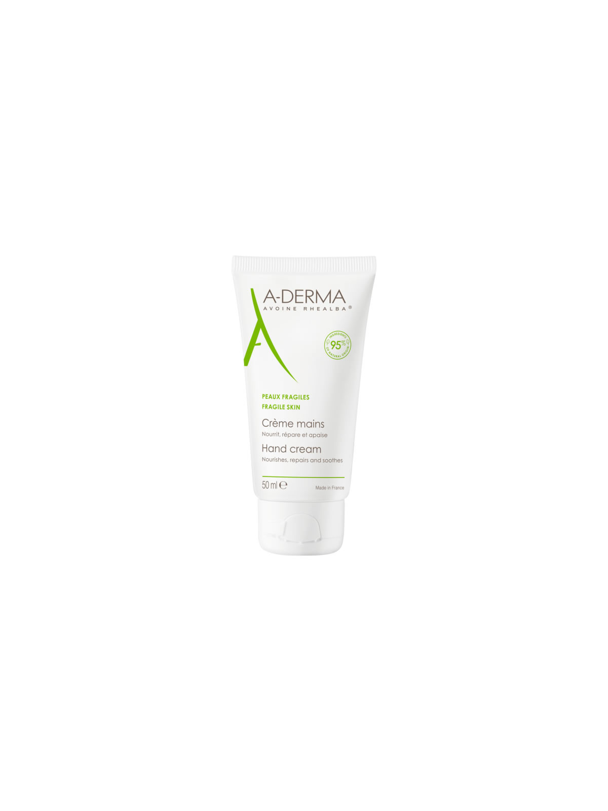 A-Derma Crème Hydratante Mains et Ongles 50ml