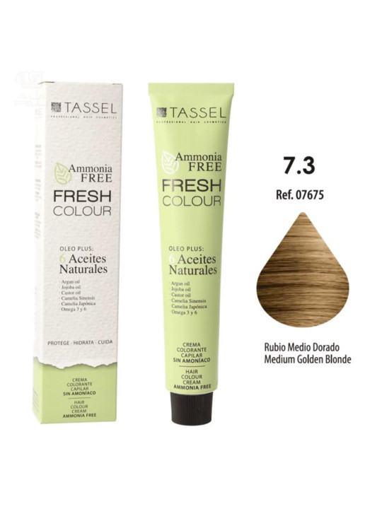 Eurostil Fresh Colour Crème Colorante Sans Ammoniaque Blond Moyen 1 Unité