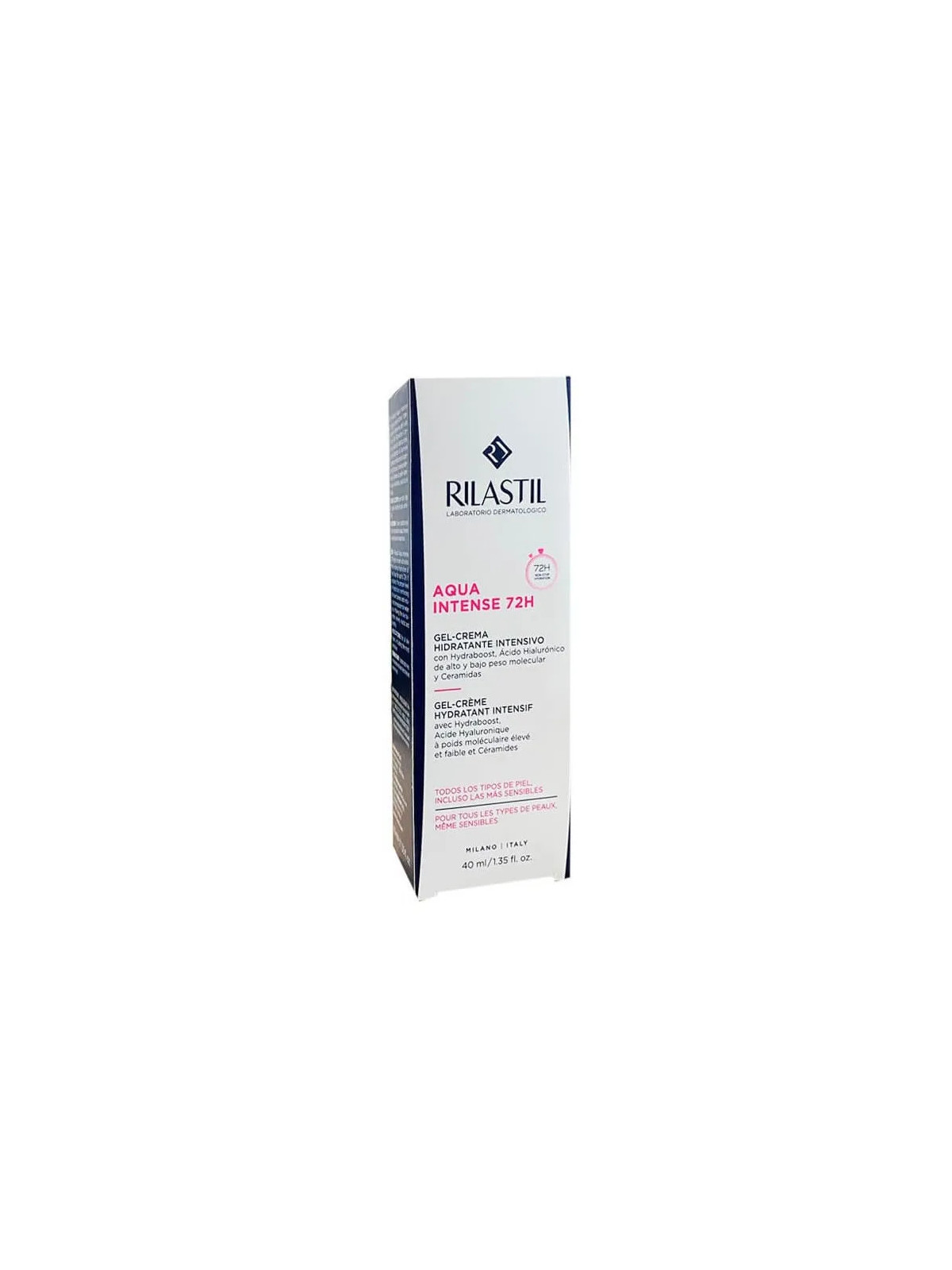 Rilastil Aqua Intense 72H Gel Crème Hydratation Intensive 40ml