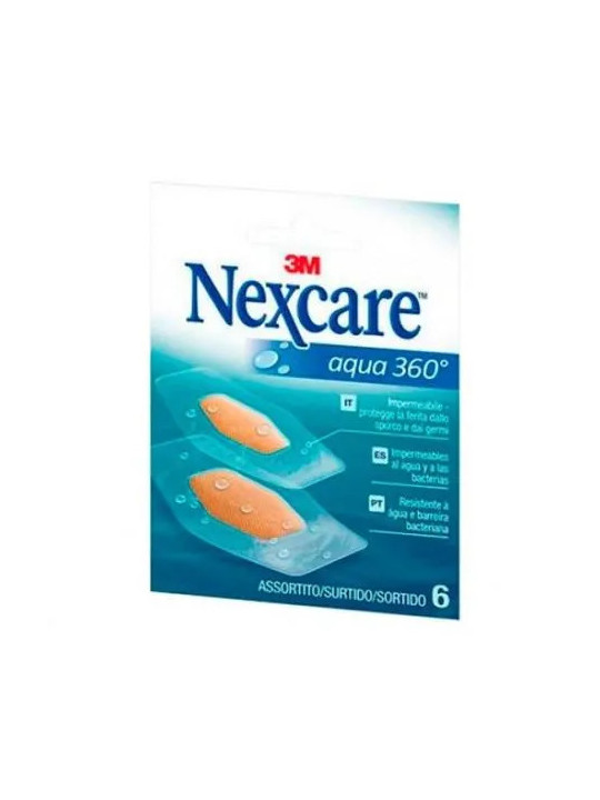 Nexcare Aqua 360° Assortiment 6 Pansements