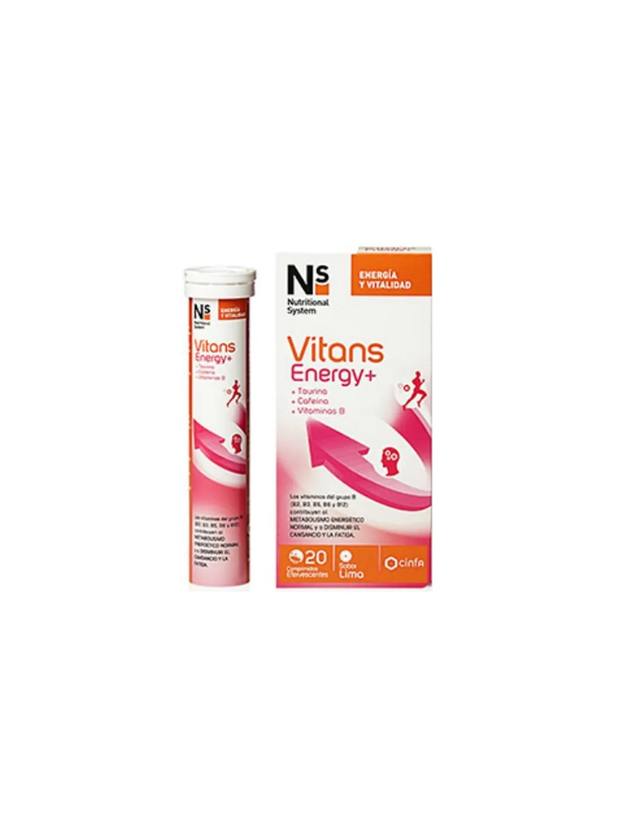 NS Vitans Énergie+ 20 Comprimés