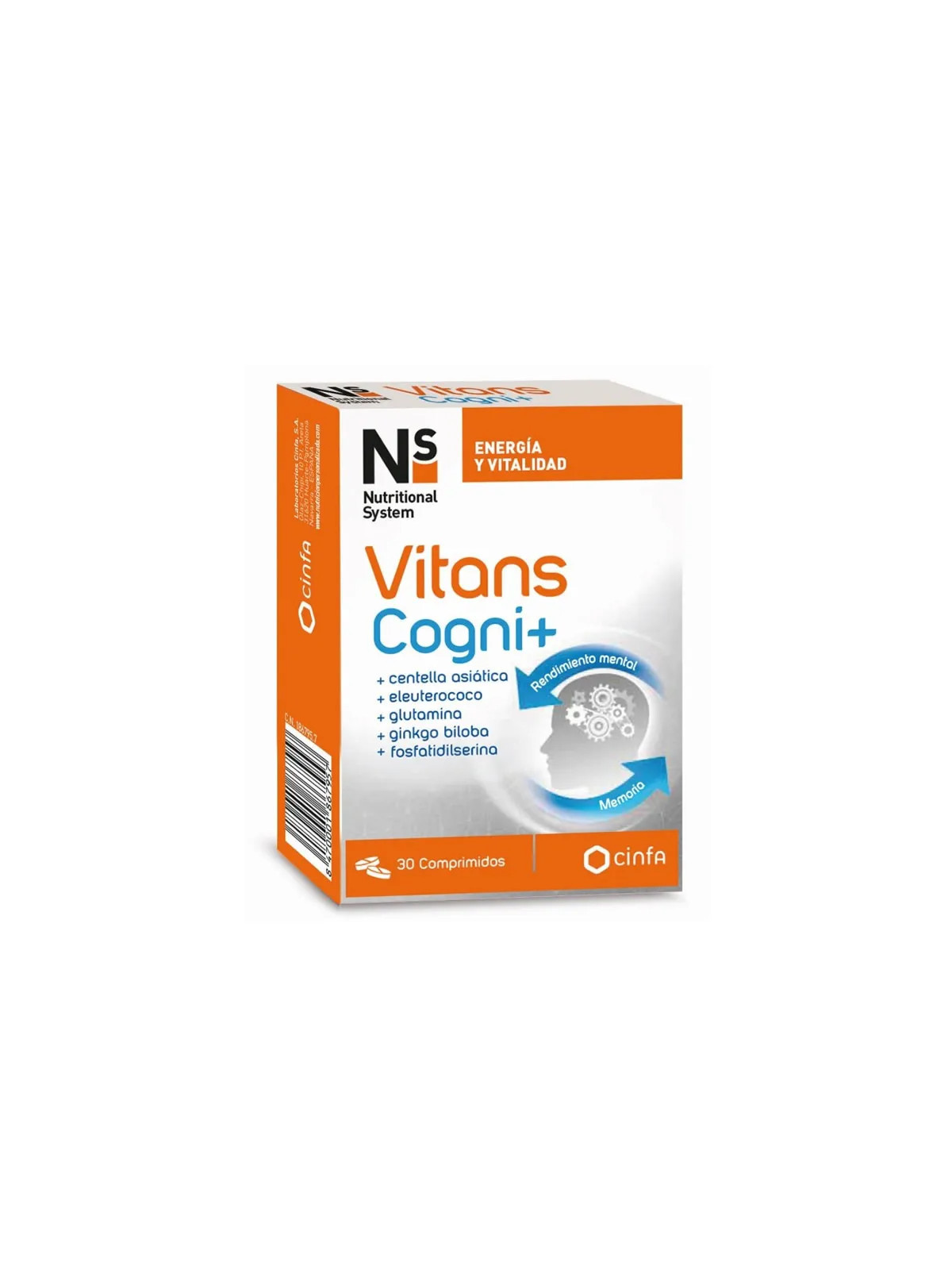 NS Vitans Cogni+ 30 Comprimés