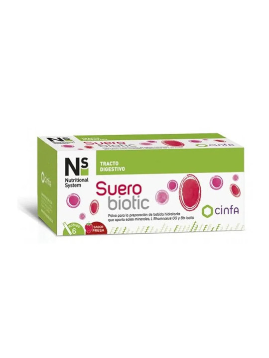 NS Florabiotique Sueropro+ 6 Sachets Fraise