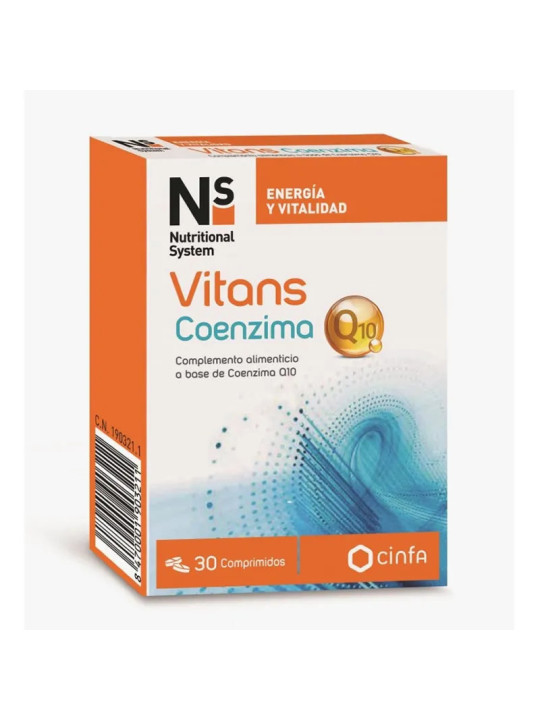 NS Vitans Coenzyme Q10 30 Comprimés
