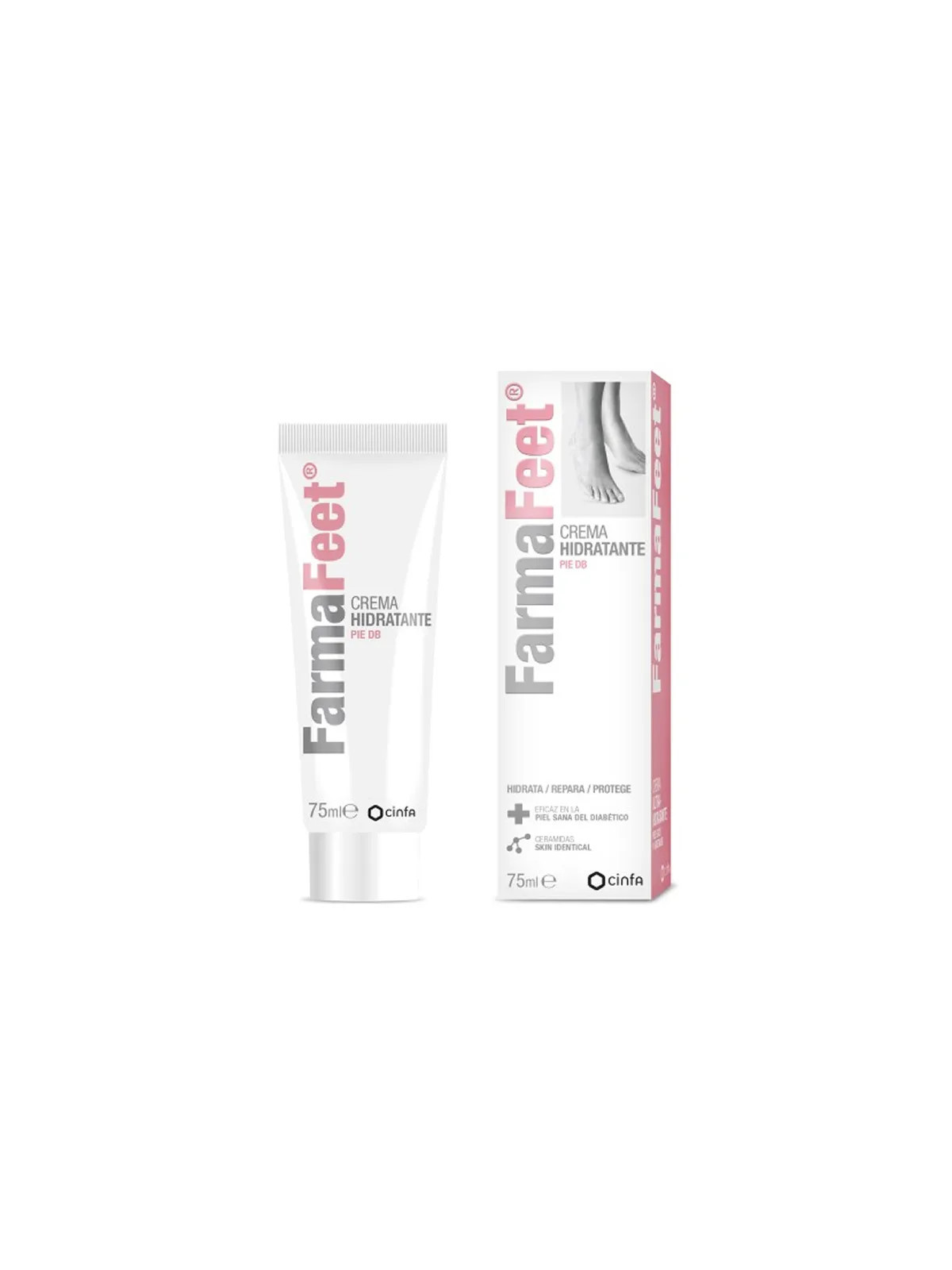 FarmaFeet Crème Hydratante Pied Diabétique 75 ml
